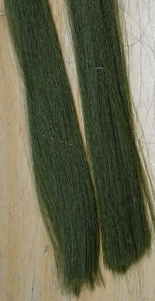 Big Game Hair- SPIRIT FIBER - Olive Baitfish