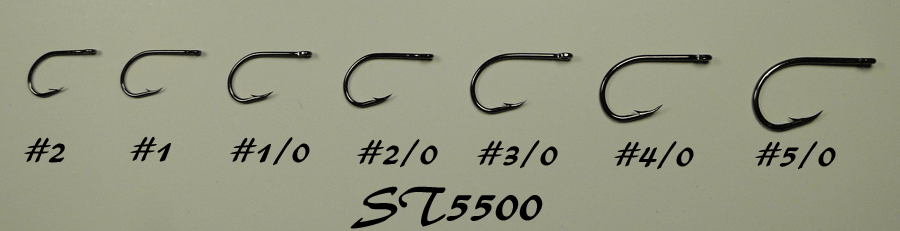 Big Game Hook ST5500 Predator Hook for Large Predator Fish - Pike, Bass, Musky, Dorado, Peacock Bass