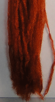 Shuck Yarn Fly Tying Material Rust