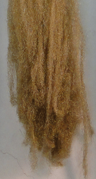 Shuck Yarn Fly Tying Material Tan