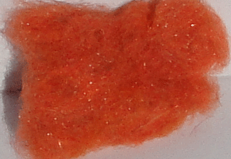 Simply Scud Dubbing Bright Orange - Fly Tying Materials