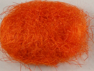 The Kraken Dubbing Fly Tying Materials Orange Fin