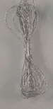 Tinsel Twist Fly Tying Material Silver