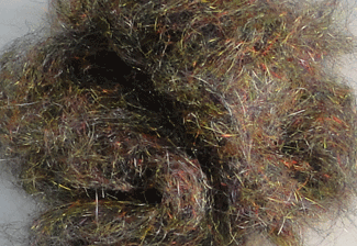 UV-X Rainbow Dubbing - Black - Fly Tying Materials Dubbing - Fly Tyers Dungeo