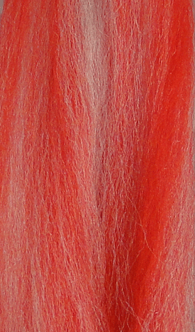 Water Mix Fly Tying Material Pike Red & White