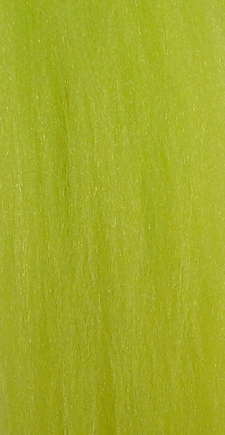 Water Silk Fly Tying Material Synthetic Hair Hot Yellow