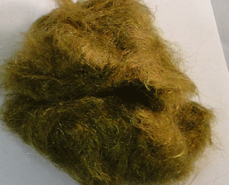 Wee Folk Dubbing Fly Tying Material MUD Olive