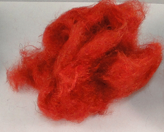Wee Folk Dubbing Fly Tying Material MUD Red