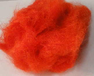 Wee Folk Dubbing Fly Tying Material Tomato Caddis